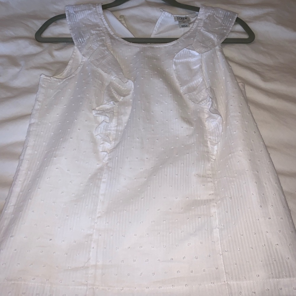 Jcrew white blouse